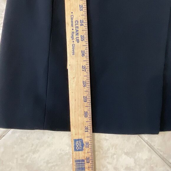 BABATON ARITZIA double -breasted Mini Dress Size 4 Black sleeveless pockets - Picture 7 of 12